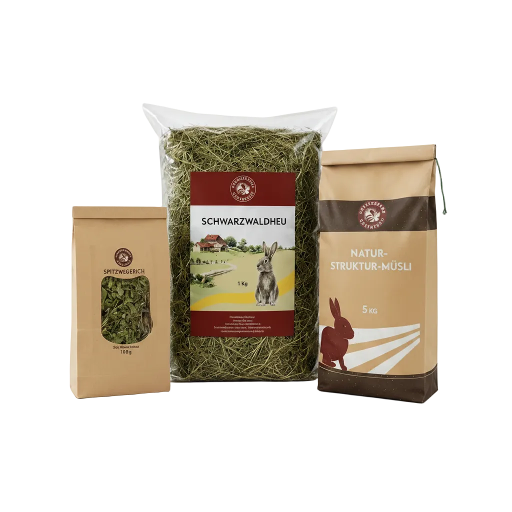 Wiesen Kaninchen Bundle – Natürliche Vielfalt für glückliche Kaninchen
