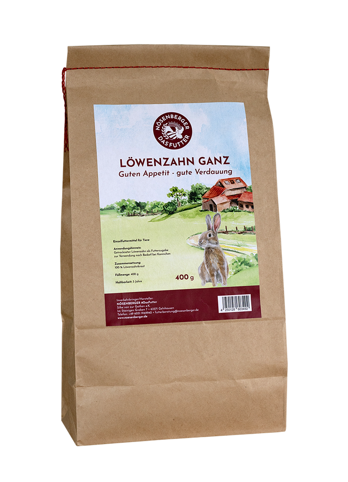 Löwenzahn für Kaninchen von Nösenberger