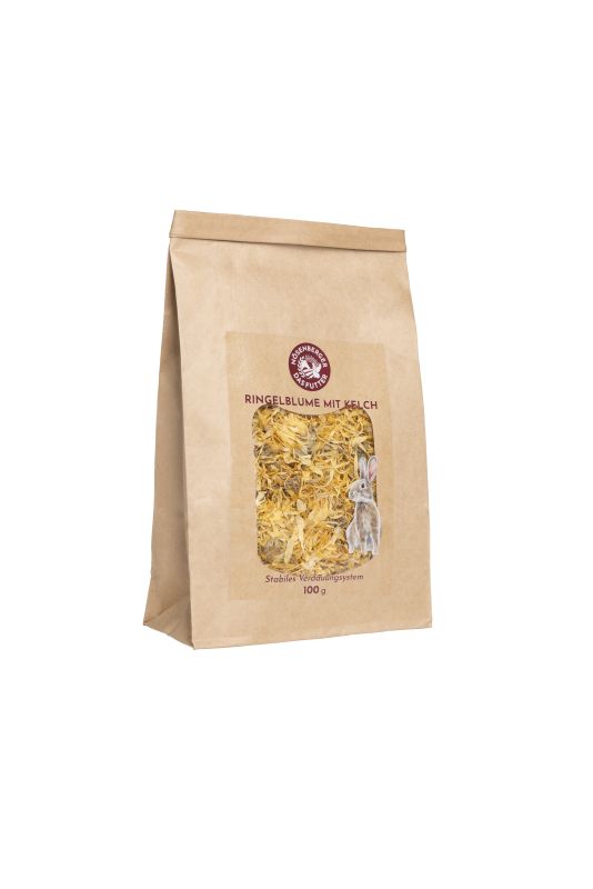 Ringelblume mit Kelch für Kaninchen