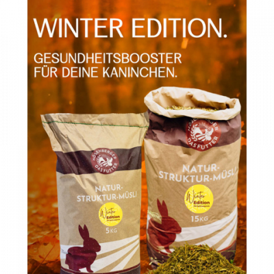 Natur-Struktur-Müsli Winteredition mit Spitzwegerich