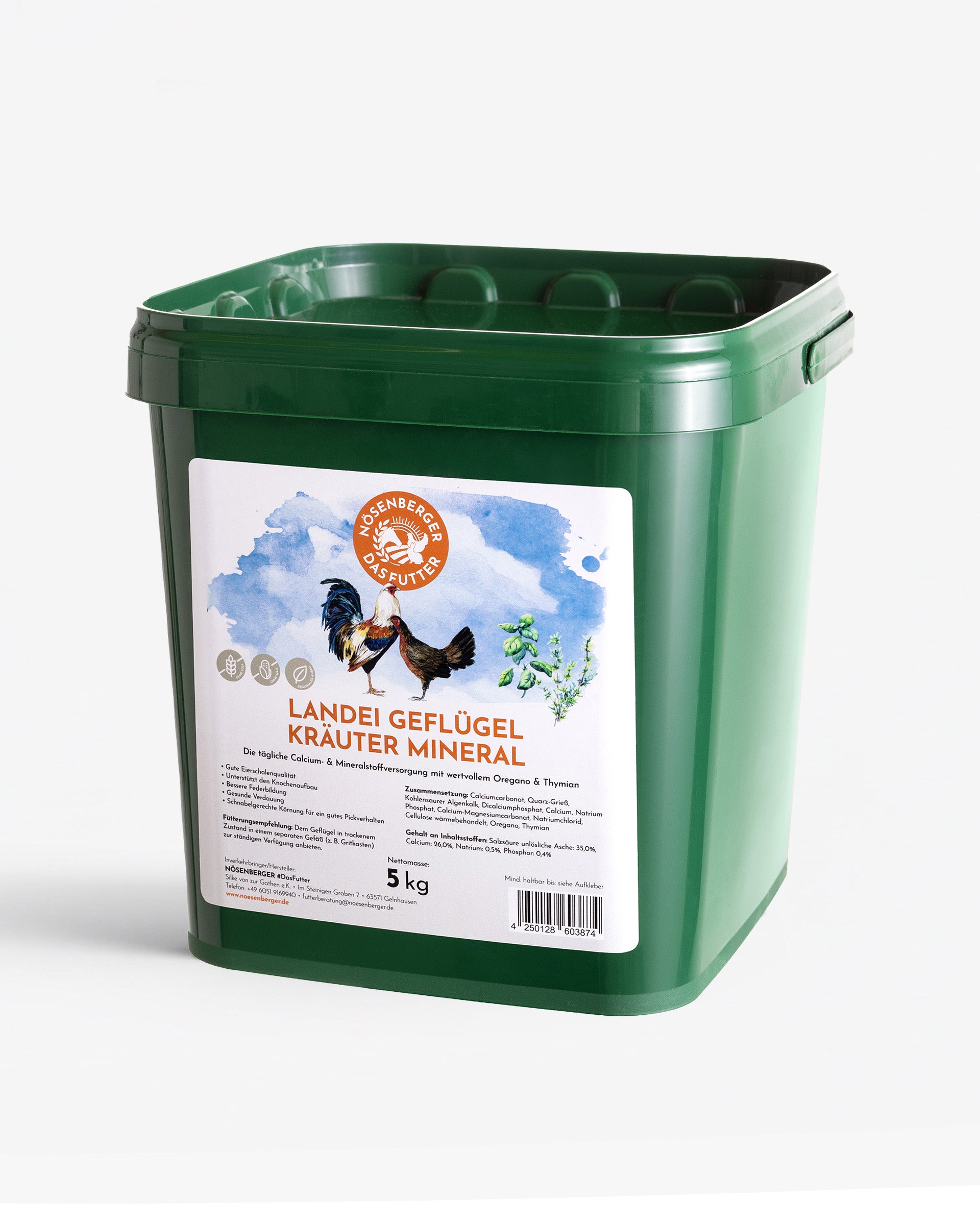 Landei Geflügel Kräuter Mineral (Grit)