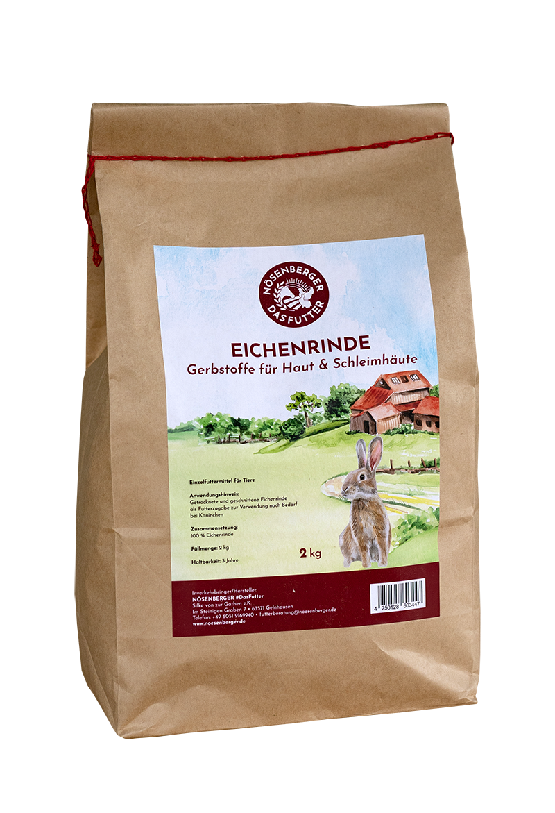 Eichenrinde für Kaninchen